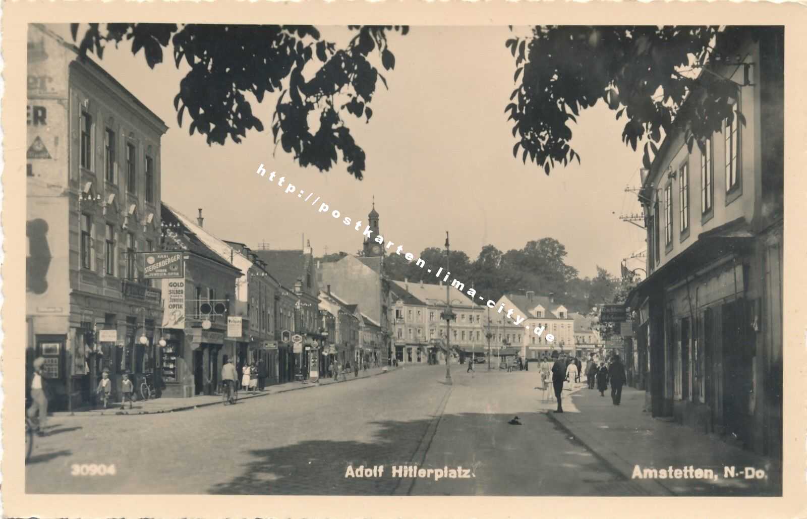 Amstetten Hauptplatz 1939